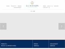 Tablet Screenshot of glwatson.com